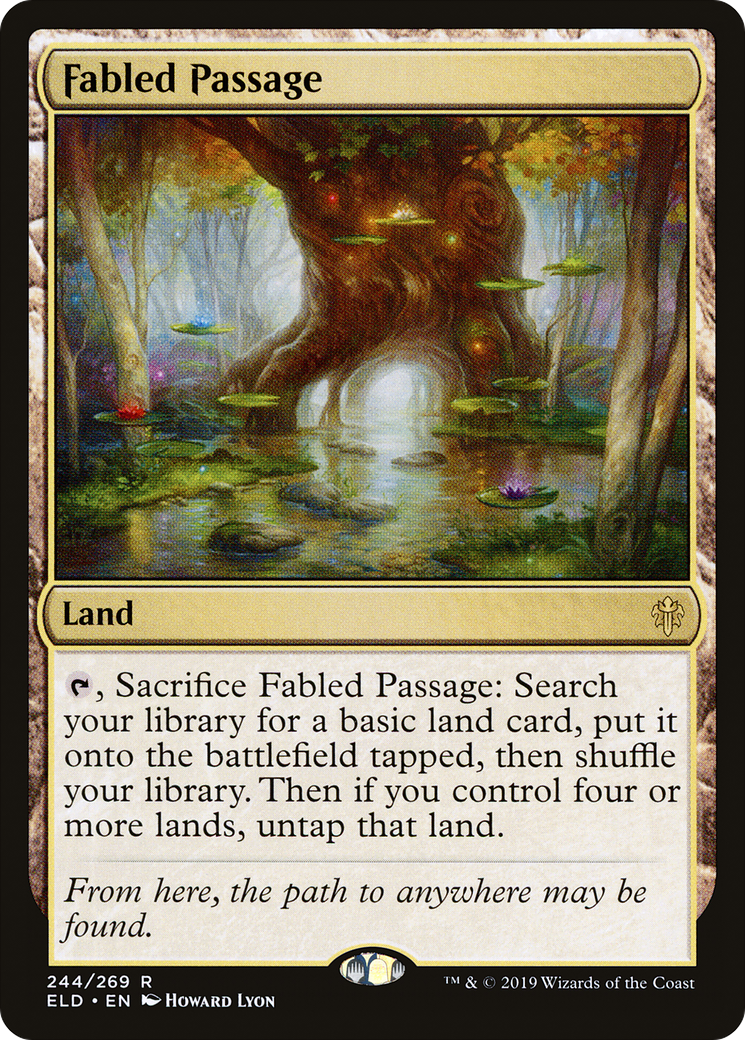 Fabled Passage [Throne of Eldraine]-1