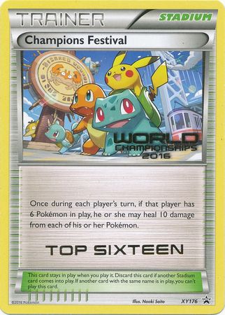 Champions Festival 2016 Top Sixteen (XY176) [XY: Black Star Promos]-1