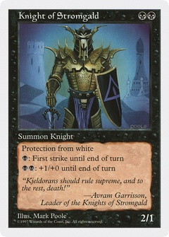 Knight of Stromgald [Fifth Edition]-1