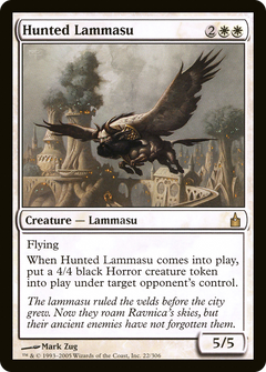 Hunted Lammasu [Ravnica: City of Guilds]-1