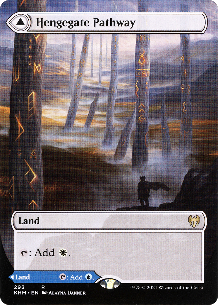 Hengegate Pathway // Mistgate Pathway (Borderless Alternate Art) [Kaldheim]-3