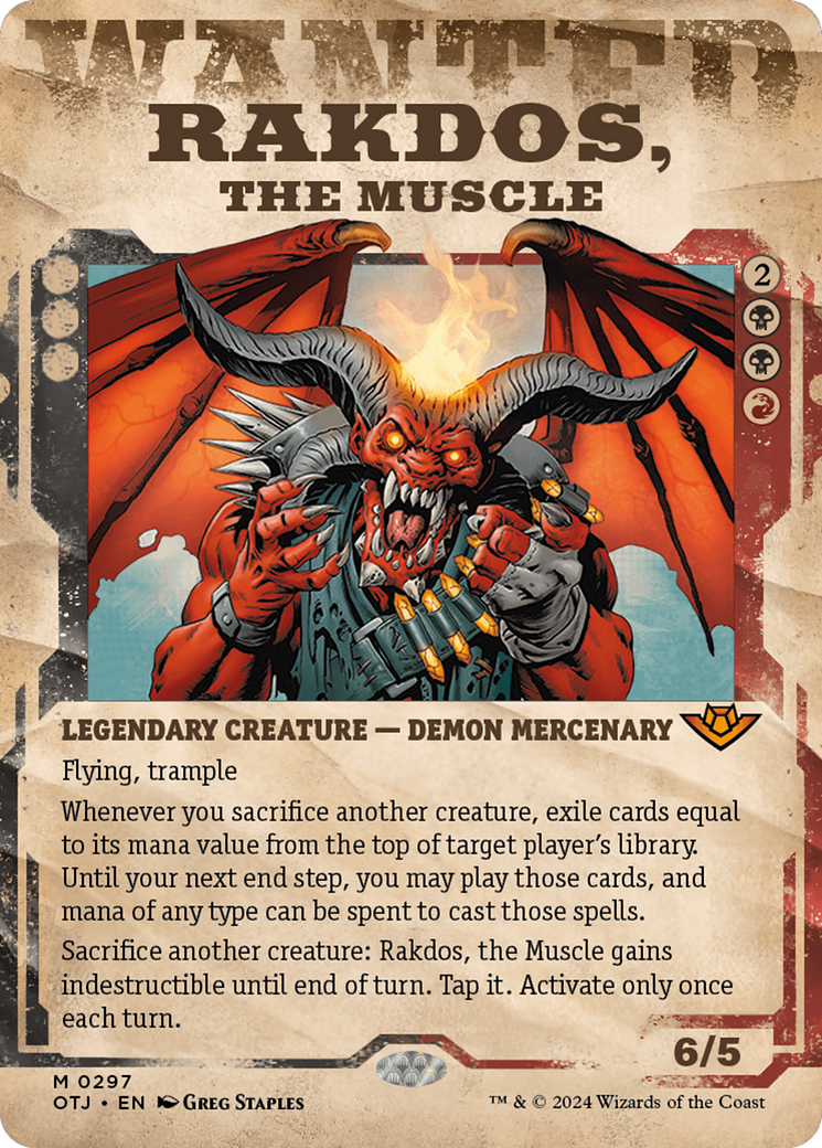 Rakdos, the Muscle (Showcase) [Outlaws of Thunder Junction]-1