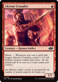 Akroan Crusader [Foundations Jumpstart]-1