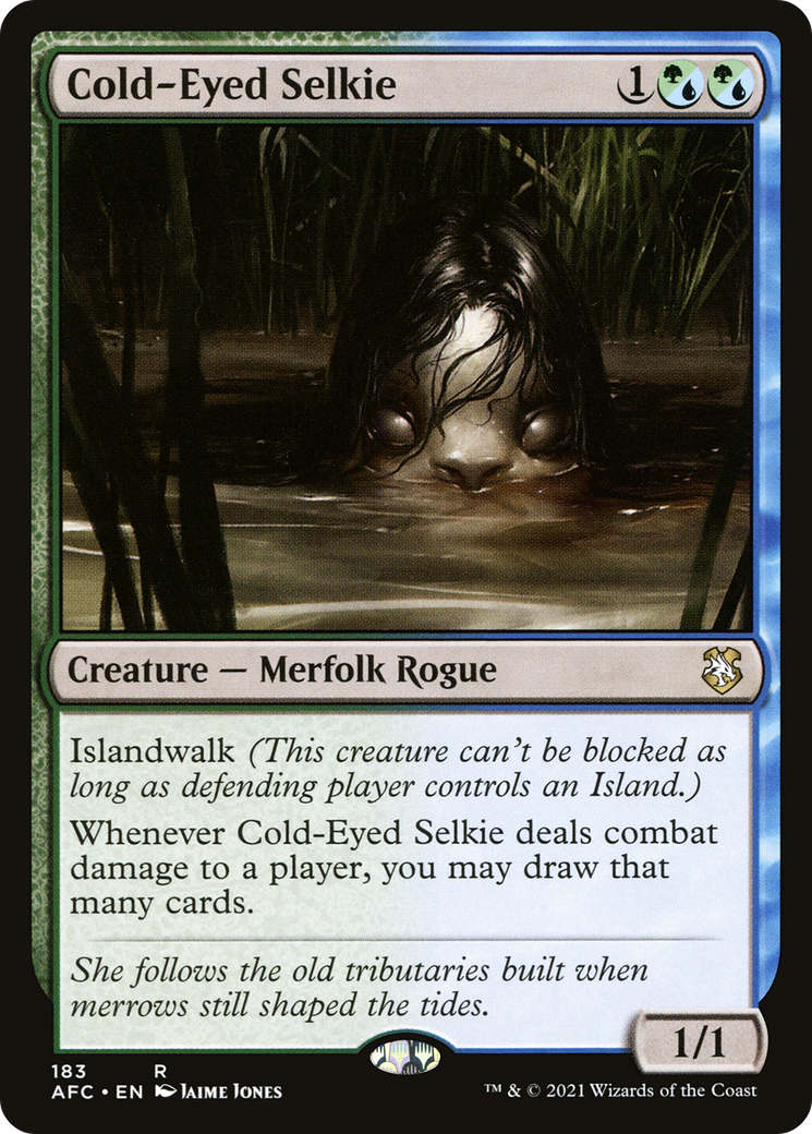Cold-Eyed Selkie [Dungeons & Dragons: Adventures in the Forgotten Realms Commander]-1