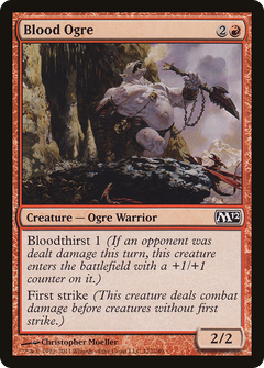 Blood Ogre [Magic 2012]-1