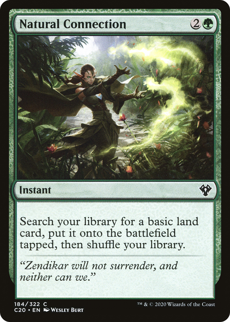 Natural Connection [Commander 2020]-1