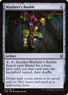 Wayfarer's Bauble (CLB-344) - Commander Legends: Battle for Baldur's Gate Foil-1