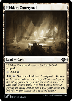 Hidden Courtyard [The Lost Caverns of Ixalan]-1