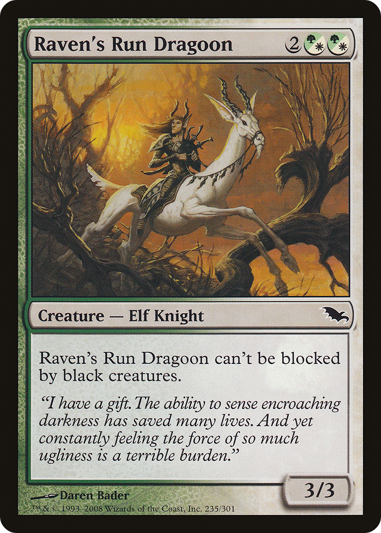 Raven's Run Dragoon [Shadowmoor]-1