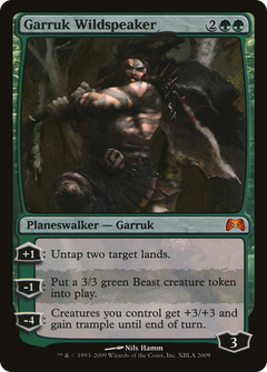 Garruk Wildspeaker (Duels of the Planeswalkers Promos) [Duels of the Planeswalkers Promos 2009]-1