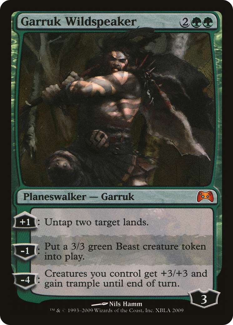Garruk Wildspeaker (Duels of the Planeswalkers Promos) [Duels of the Planeswalkers Promos 2009]-1