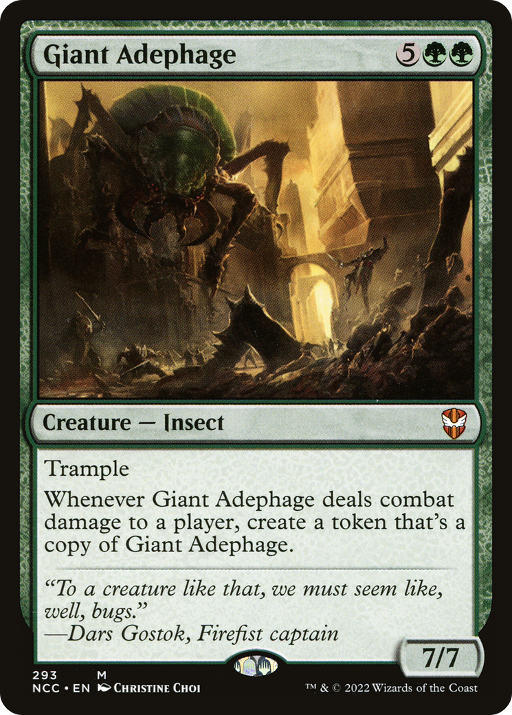 Giant Adephage [Streets of New Capenna Commander]-1