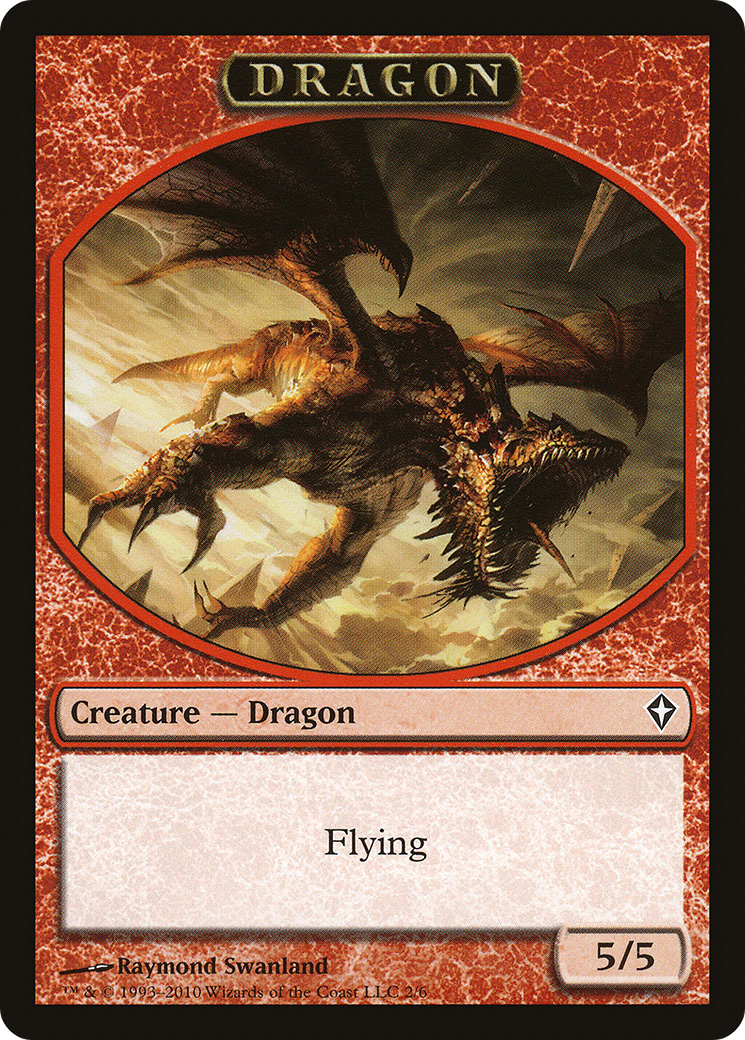 Dragon Token [Worldwake Tokens]-1
