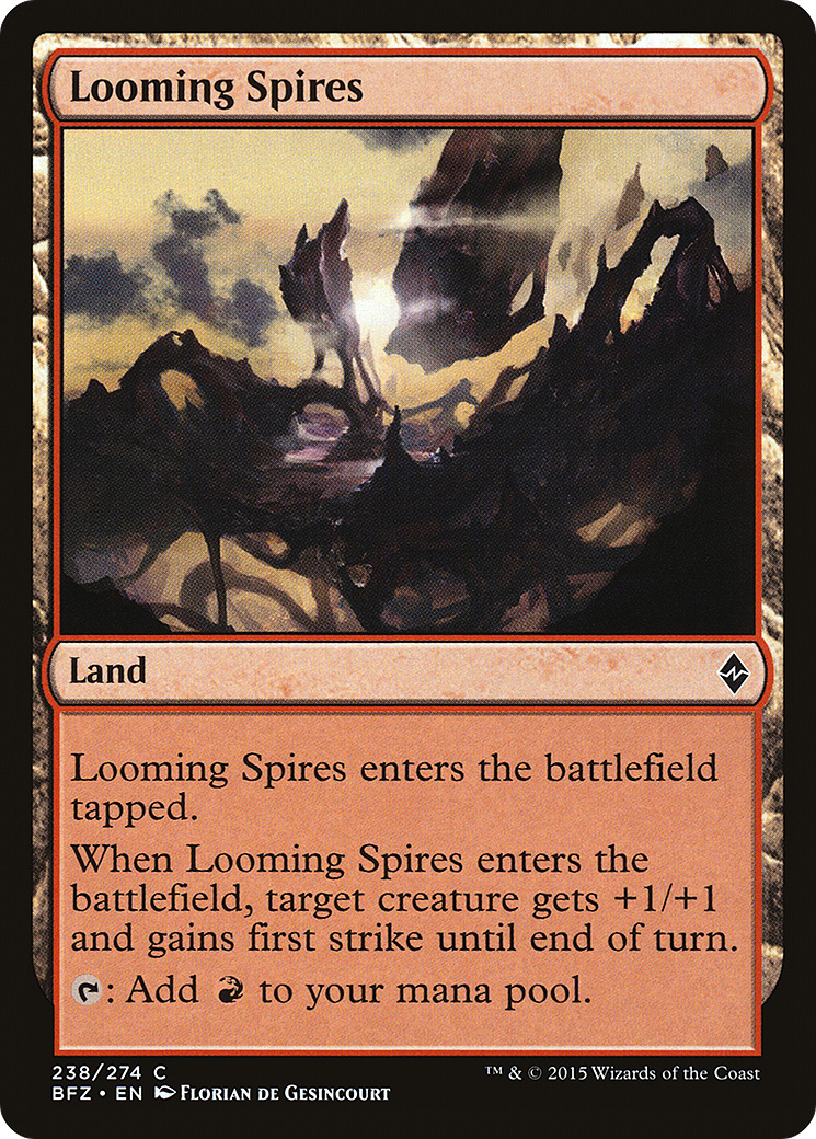 Looming Spires [Battle for Zendikar]-1