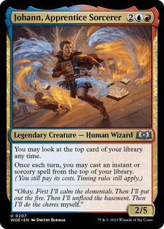 Johann, Apprentice Sorcerer [Wilds of Eldraine]-1