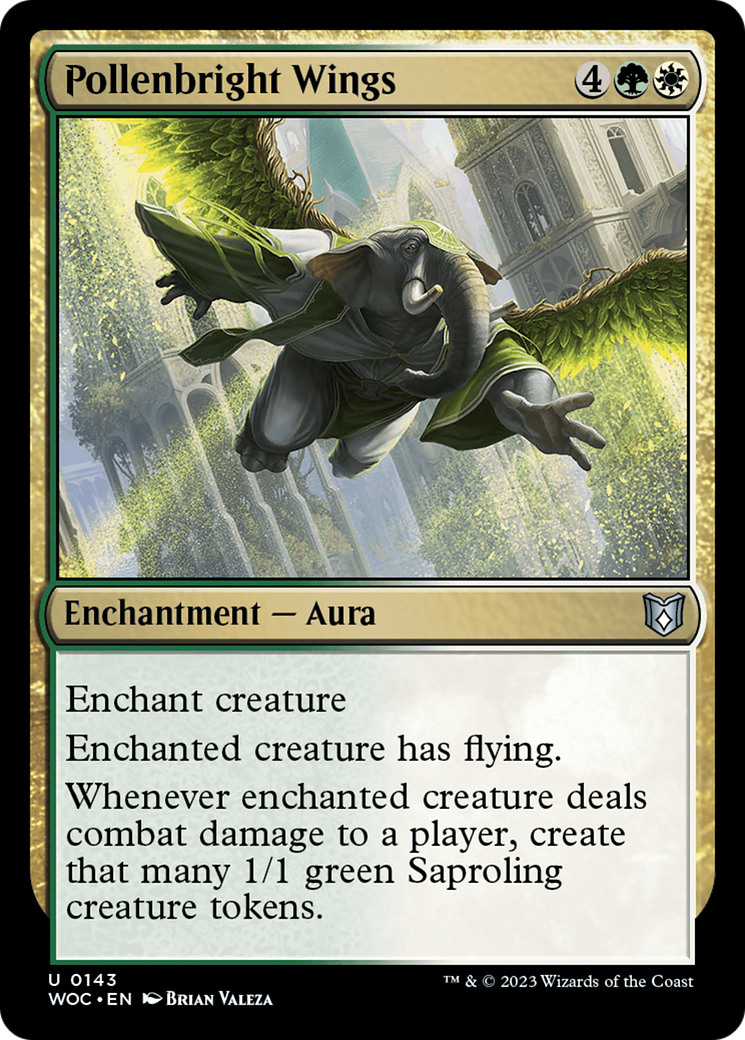 Pollenbright Wings [Wilds of Eldraine Commander]-1