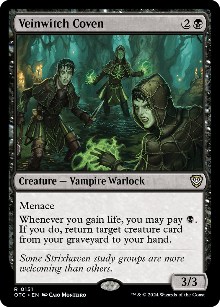 Veinwitch Coven (OTC-151) - Outlaws of Thunder Junction Commander-1