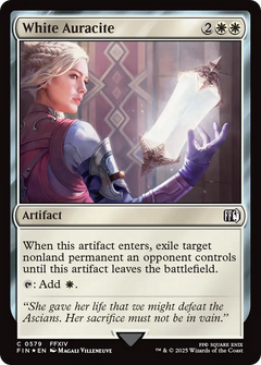 White Auracite (Surge Foil) (FIN-579) - FINAL FANTASY Foil-1