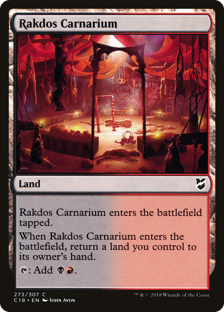 Rakdos Carnarium [Commander 2018]-1