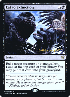 Eat to Extinction [Theros Beyond Death Prerelease Promos]-1