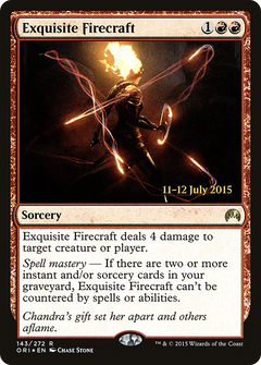 Exquisite Firecraft [Magic Origins Prerelease Promos]-1