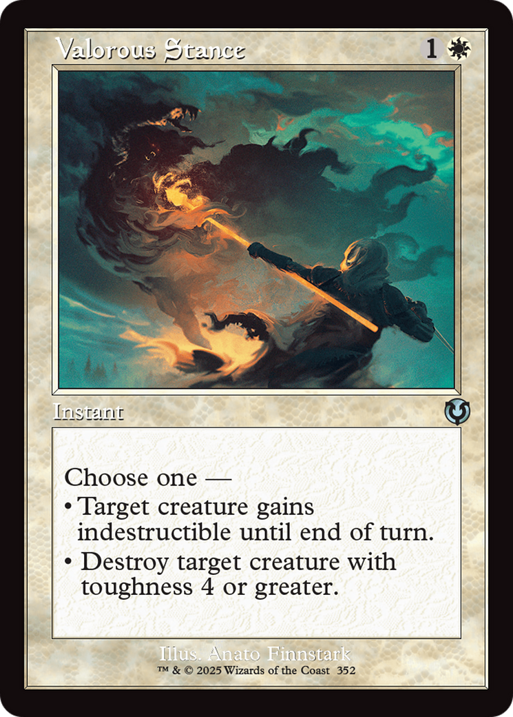 Valorous Stance (Retro Frame) [Innistrad Remastered]-1
