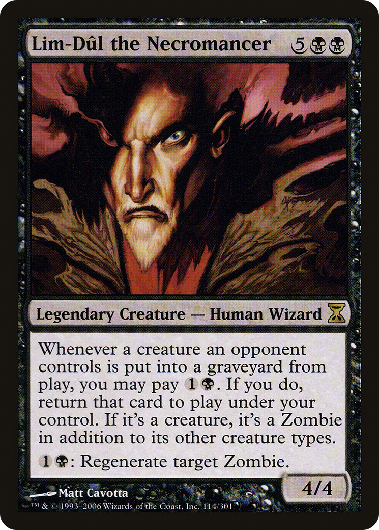 Lim-Dul the Necromancer [Time Spiral]-1
