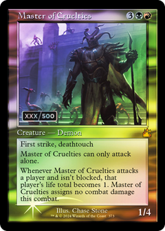 Master of Cruelties (Retro) (Serialized) [Ravnica Remastered]-1