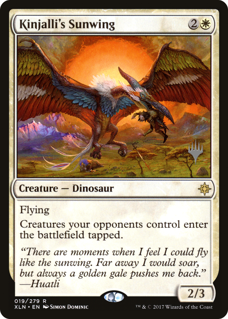 Kinjalli's Sunwing (Promo Pack) [Ixalan Promos]-1