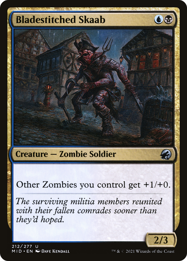 Bladestitched Skaab [Innistrad: Midnight Hunt]-1