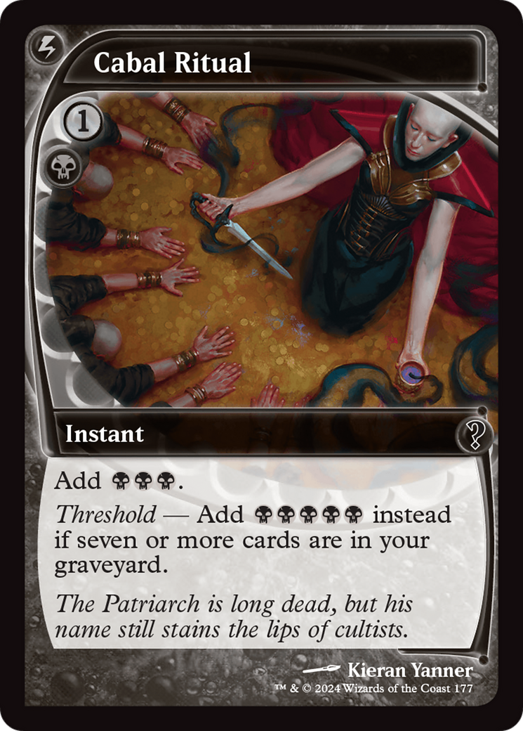 Cabal Ritual (Future Sight) [Mystery Booster 2]-1