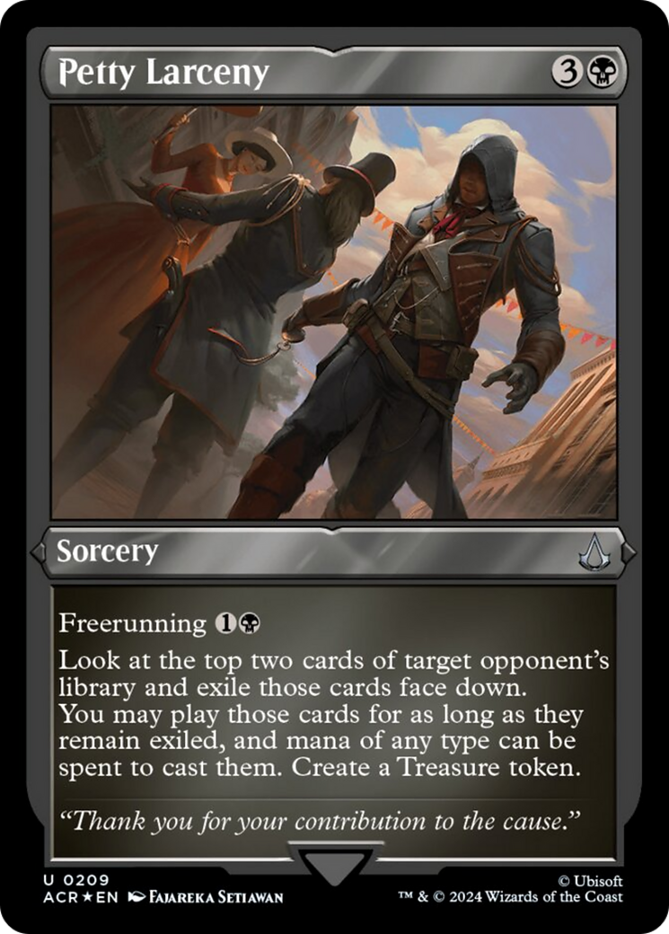 Petty Larceny (Foil Etched) [Assassin's Creed]-1