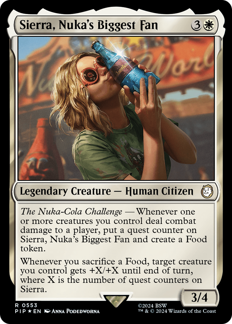 Sierra, Nuka's Biggest Fan (Surge Foil) [Fallout]-1