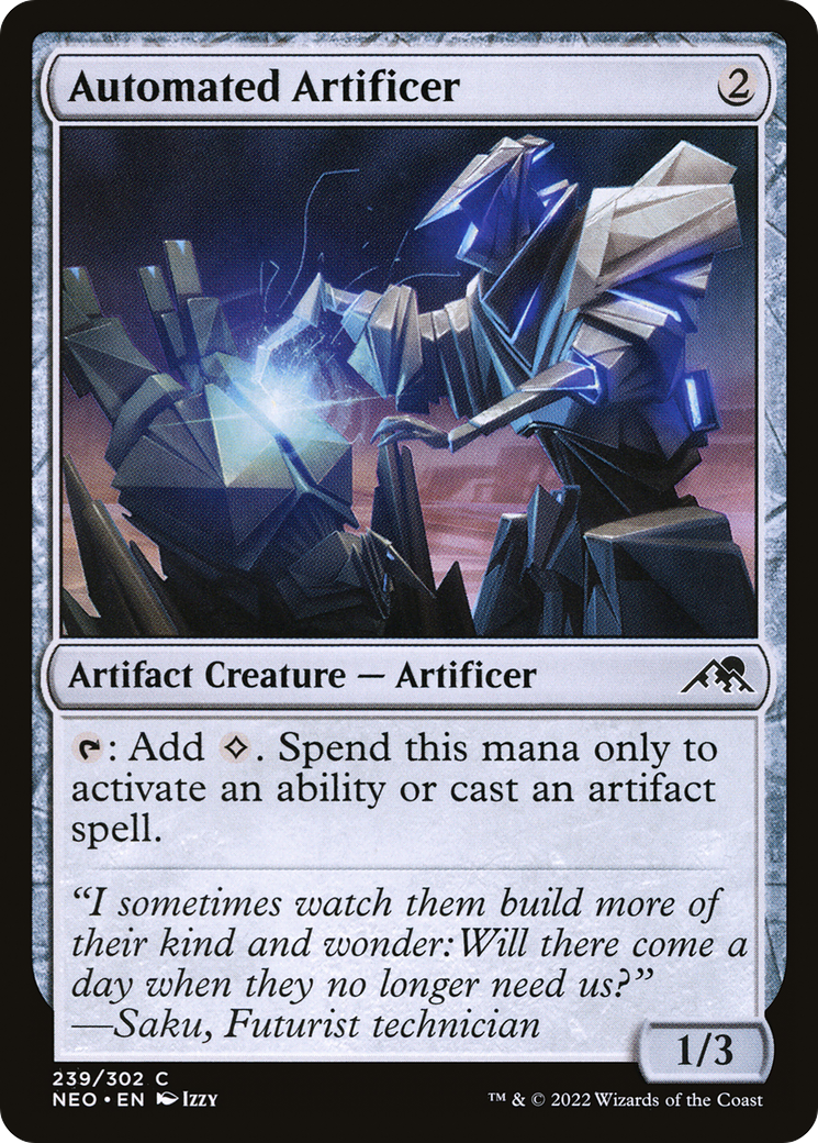 Automated Artificer [Kamigawa: Neon Dynasty]-1