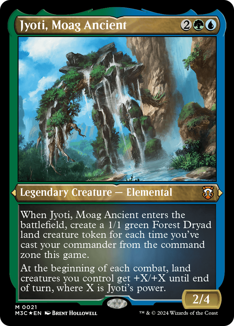 Jyoti, Moag Ancient (M3C-021) - Modern Horizons 3 Commander Etched Foil-1