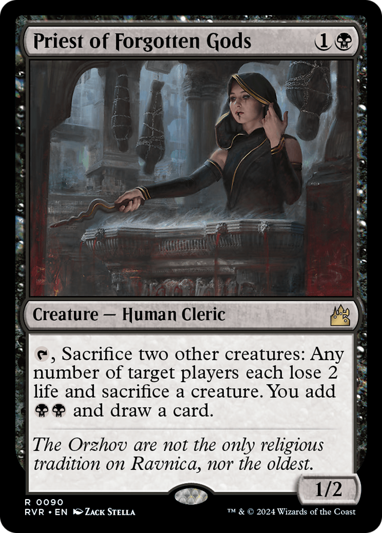 Priest of Forgotten Gods [Ravnica Remastered]-1