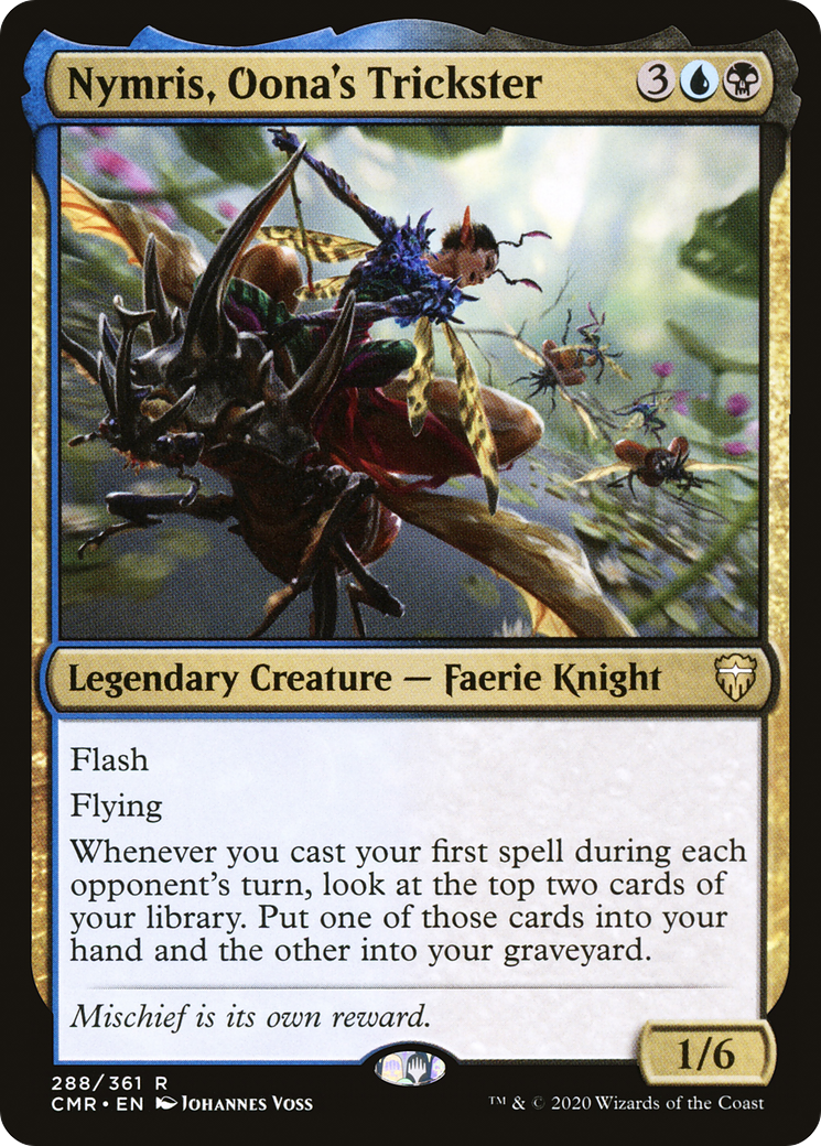 Nymris, Oona's Trickster [Commander Legends]-1