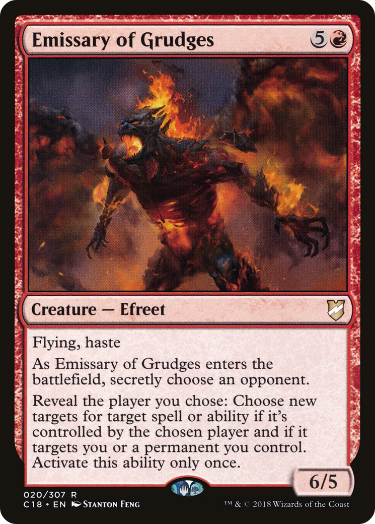 Emissary of Grudges [Commander 2018]-1