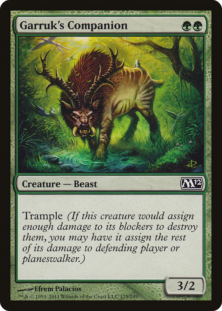 Garruk's Companion [Magic 2012]-1