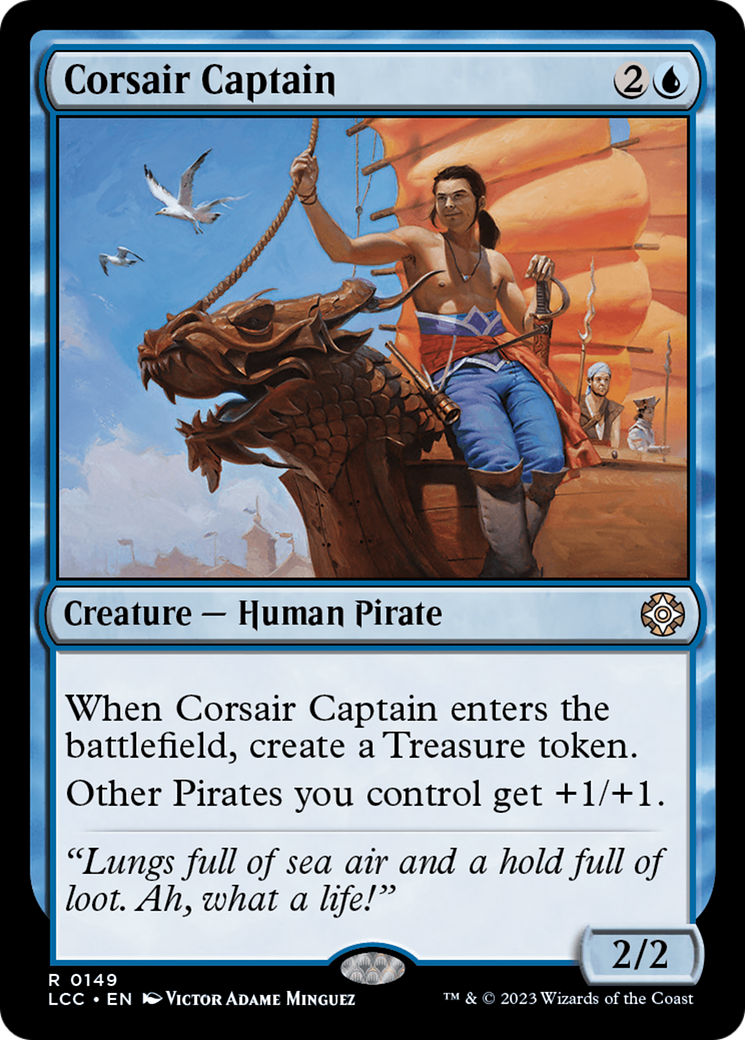 Corsair Captain [The Lost Caverns of Ixalan Commander]-1