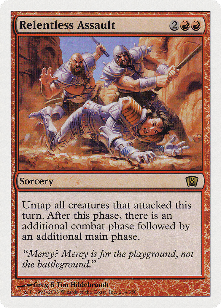 Relentless Assault [Eighth Edition]-1