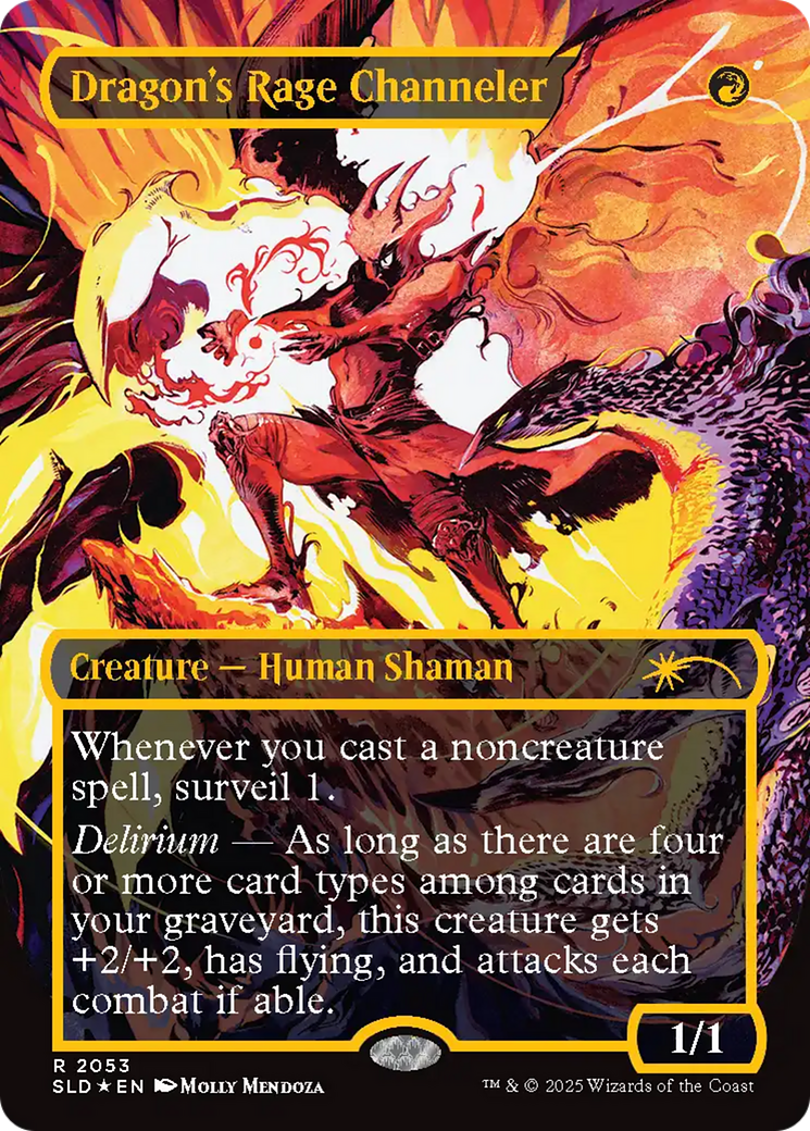 Dragon's Rage Channeler (2053) (Raised Foil) [Secret Lair Drop Series]-1