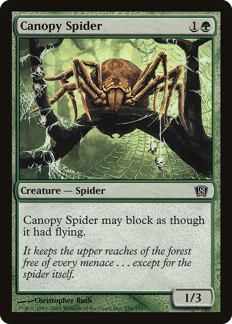 Canopy Spider [Eighth Edition]-1
