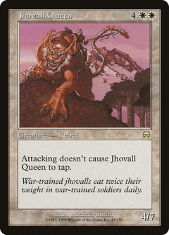 Jhovall Queen [Mercadian Masques]-1