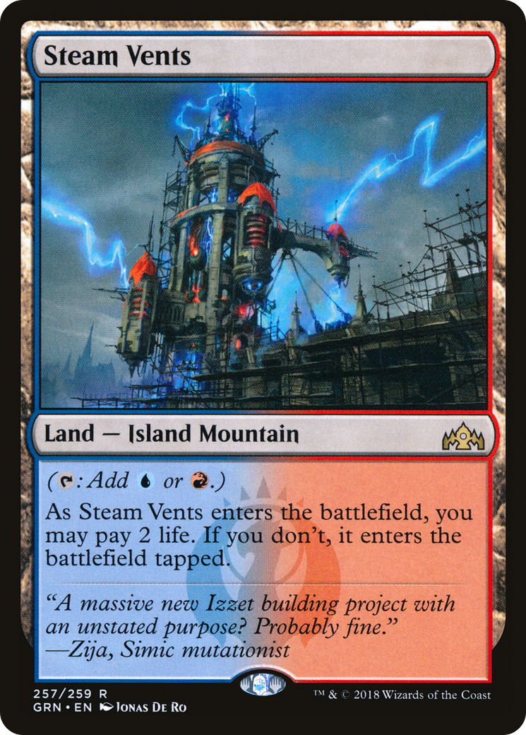 Steam Vents [Guilds of Ravnica]-1