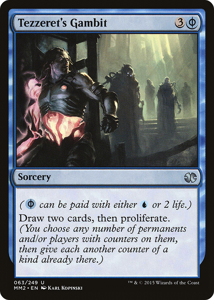 Tezzeret's Gambit [Modern Masters 2015]-1