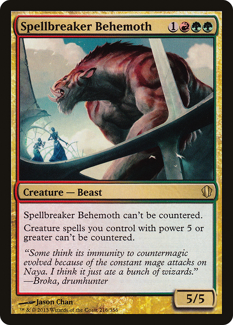 Spellbreaker Behemoth [Commander 2013]-1