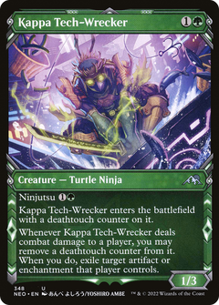 Kappa Tech-Wrecker (Showcase Ninja) [Kamigawa: Neon Dynasty]-1
