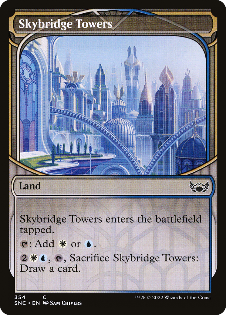 Skybridge Towers (Showcase Skyscraper) [Streets of New Capenna]-1