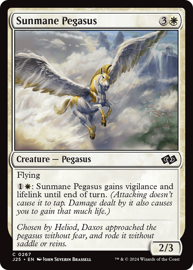 Sunmane Pegasus [Foundations Jumpstart]-1